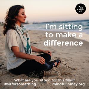 Dr Elise Bialylew practicing mindfulness