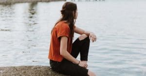 Strong Minds: girl by the water