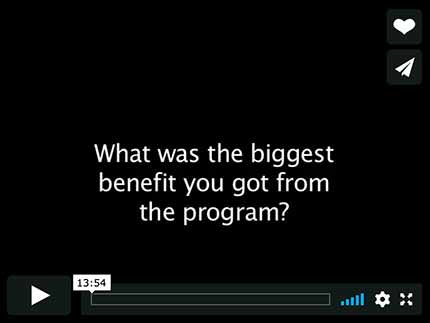 Mindful In May participant testimonial video